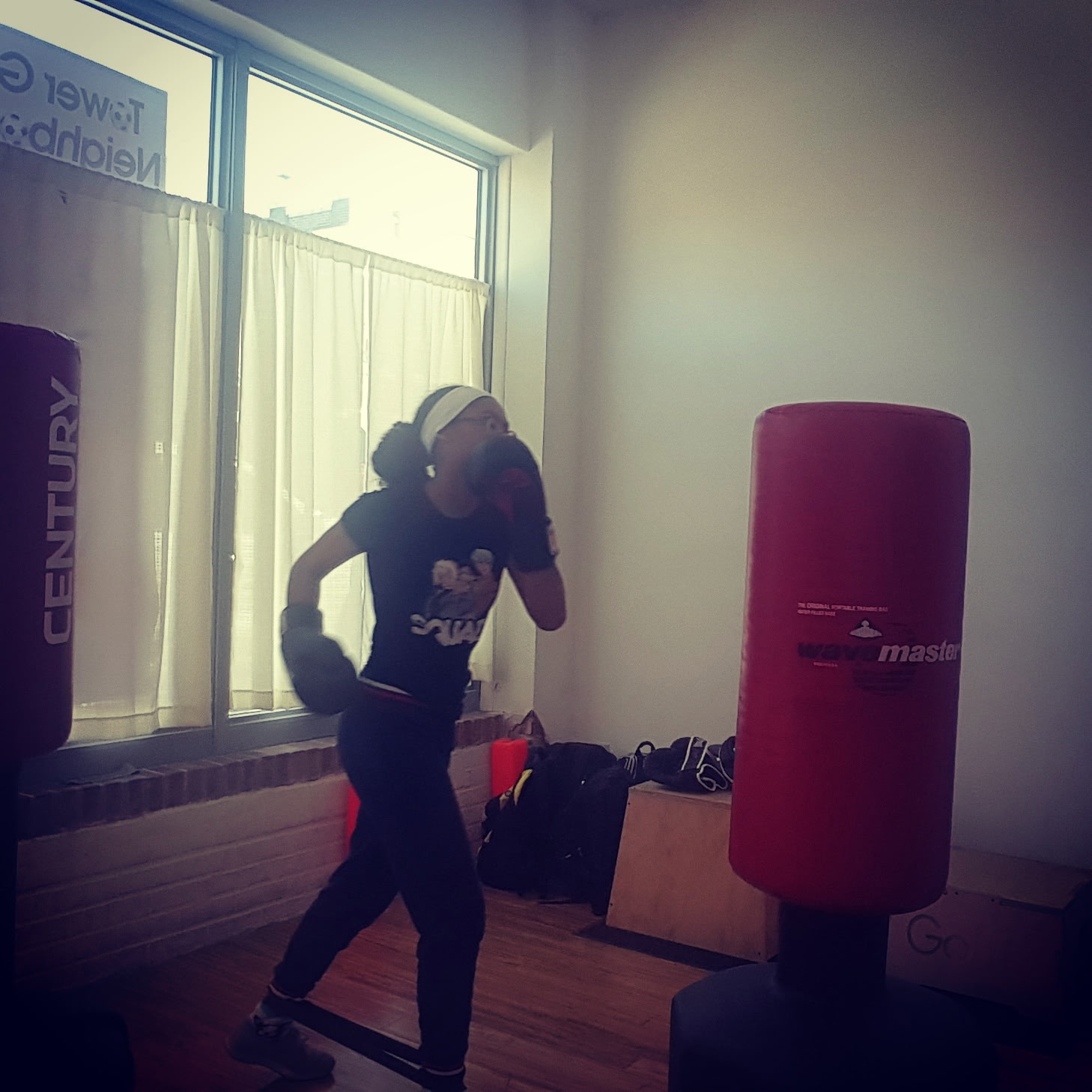 Boxing training at Fit Leopard